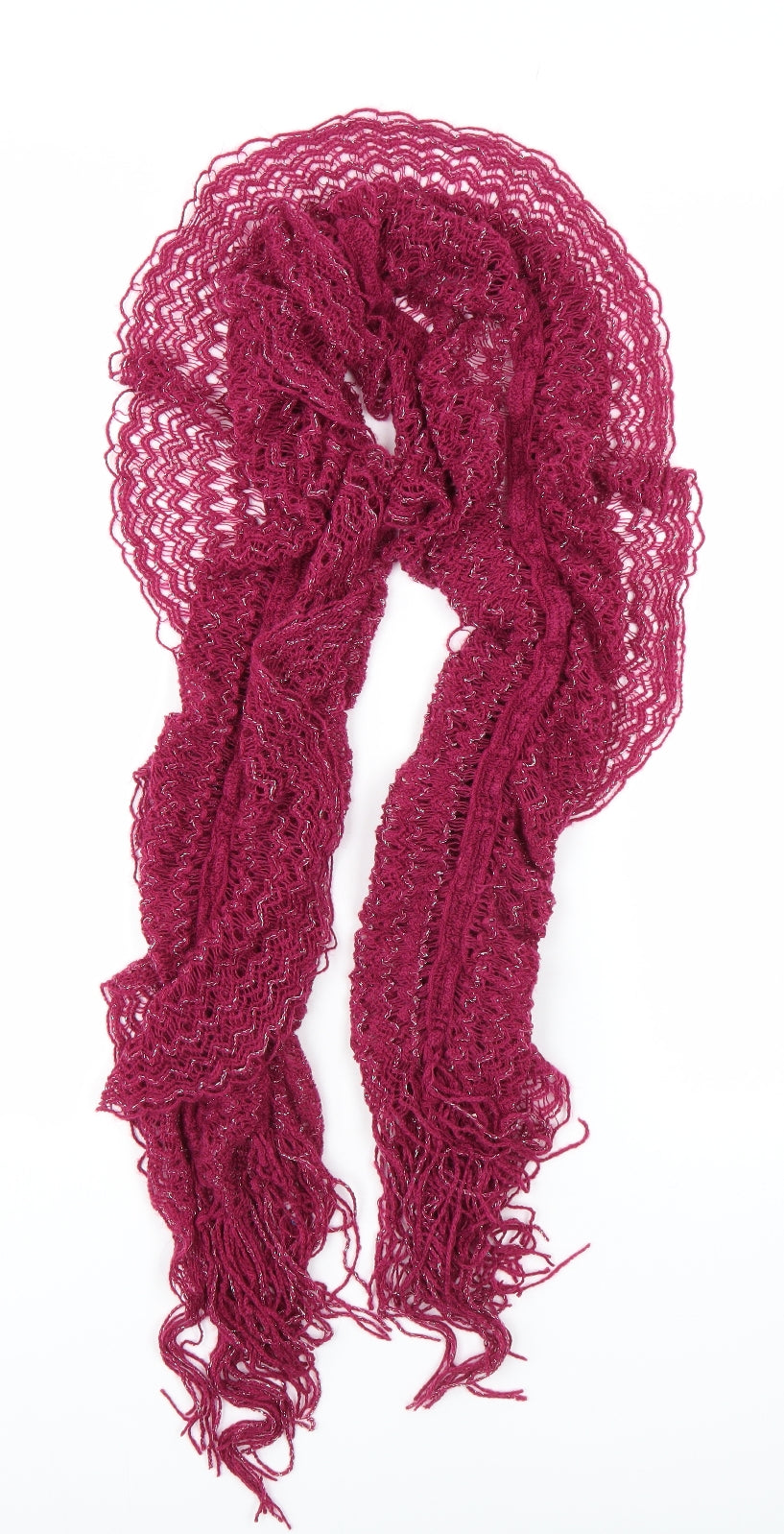 Preworn Womens Pink Scarf - boa