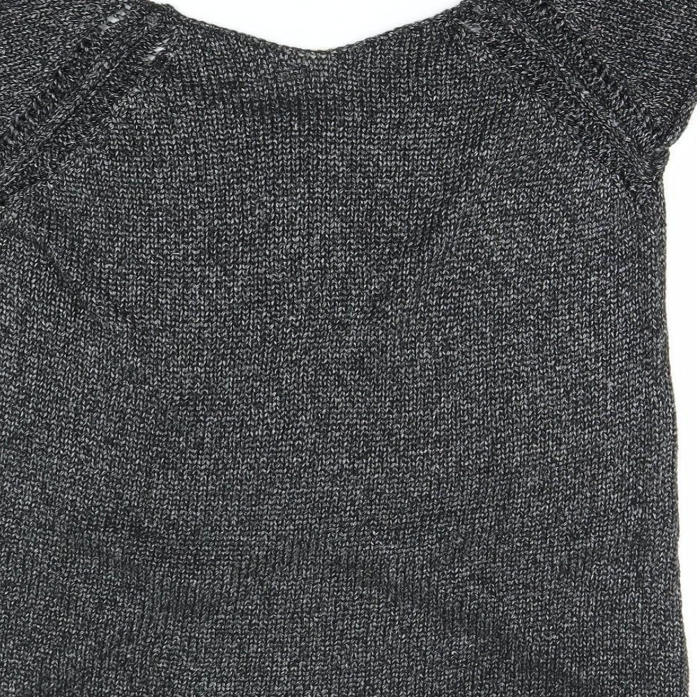 Zara Womens Grey Pullover Jumper Size M