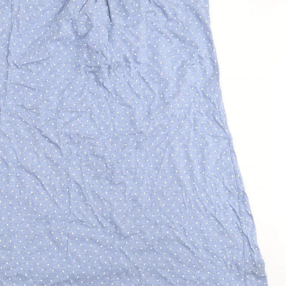 M&S Womens Blue Polka Dot Chemise Nightshirt Size 18 - Nightwear