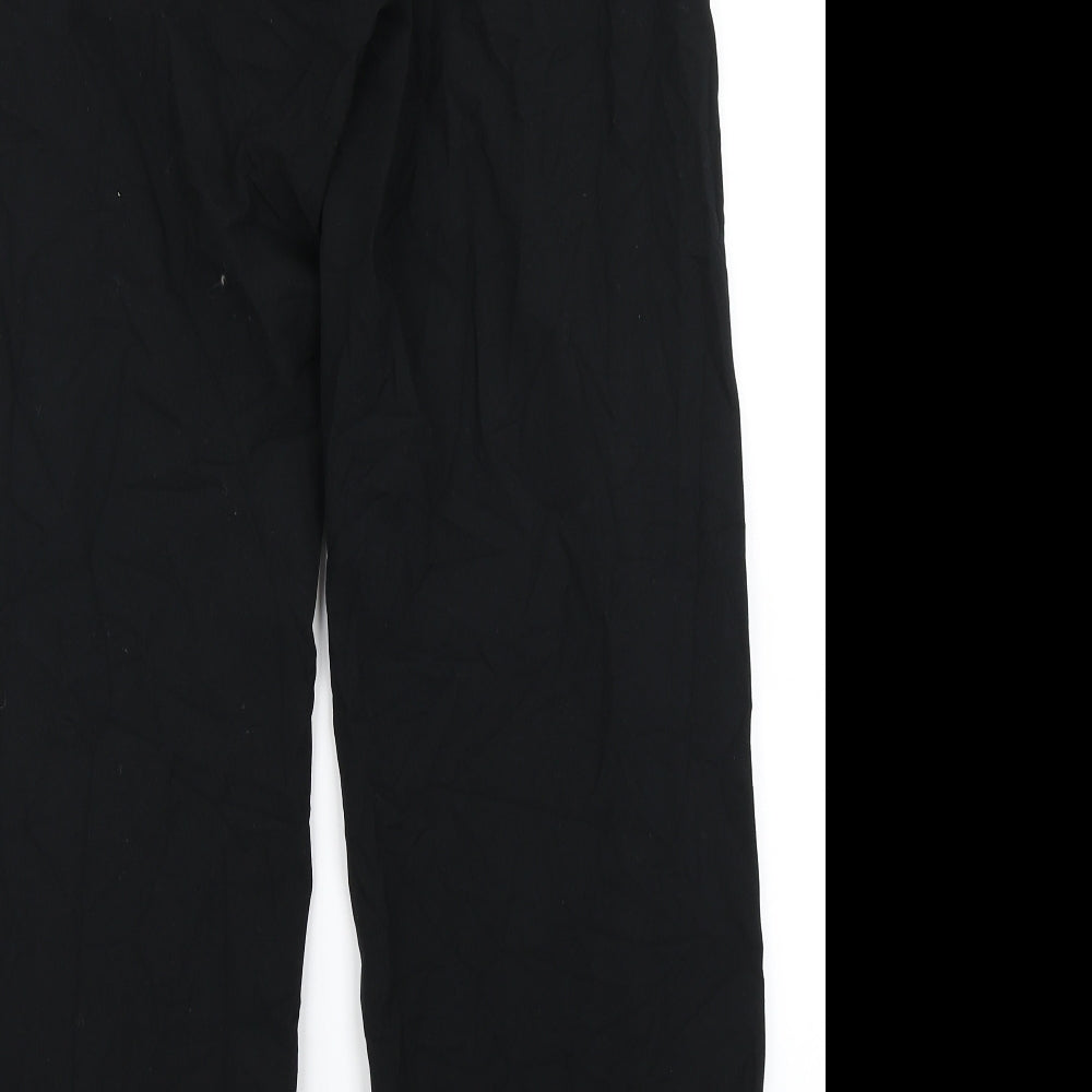 M&S Collection Womens Black Dress Pants Trousers Size 14 L28 in