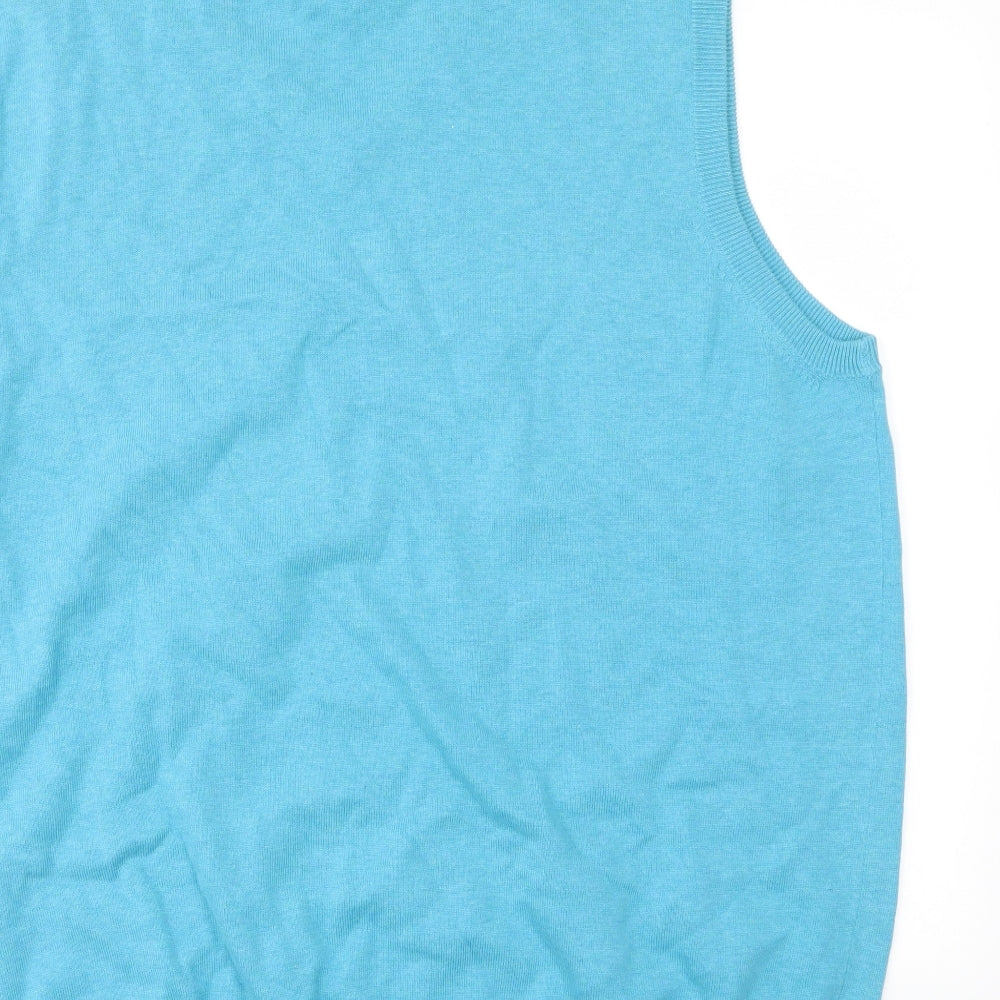 Matalan Mens Blue Vest Sweatshirt Size 2XL