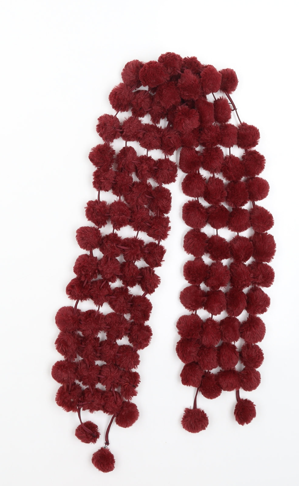 Preworn Womens Red Scarf