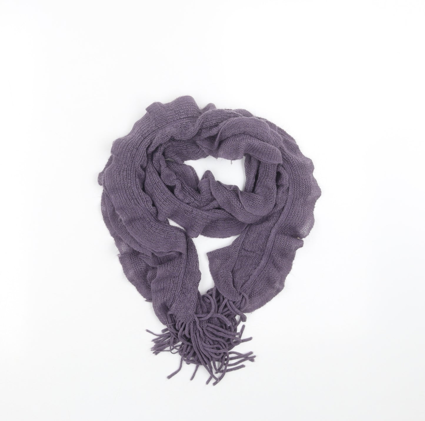 Preworn Womens Purple Scarf