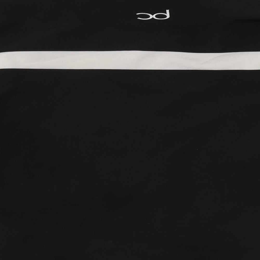 Chinny Dipper Boys Black Jacket Coat Size 9-10 Years