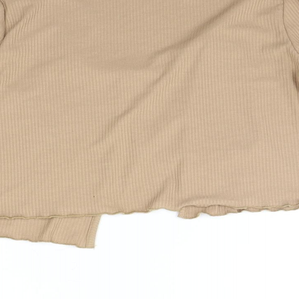 Primark Womens Beige Cardigan Jumper Size S