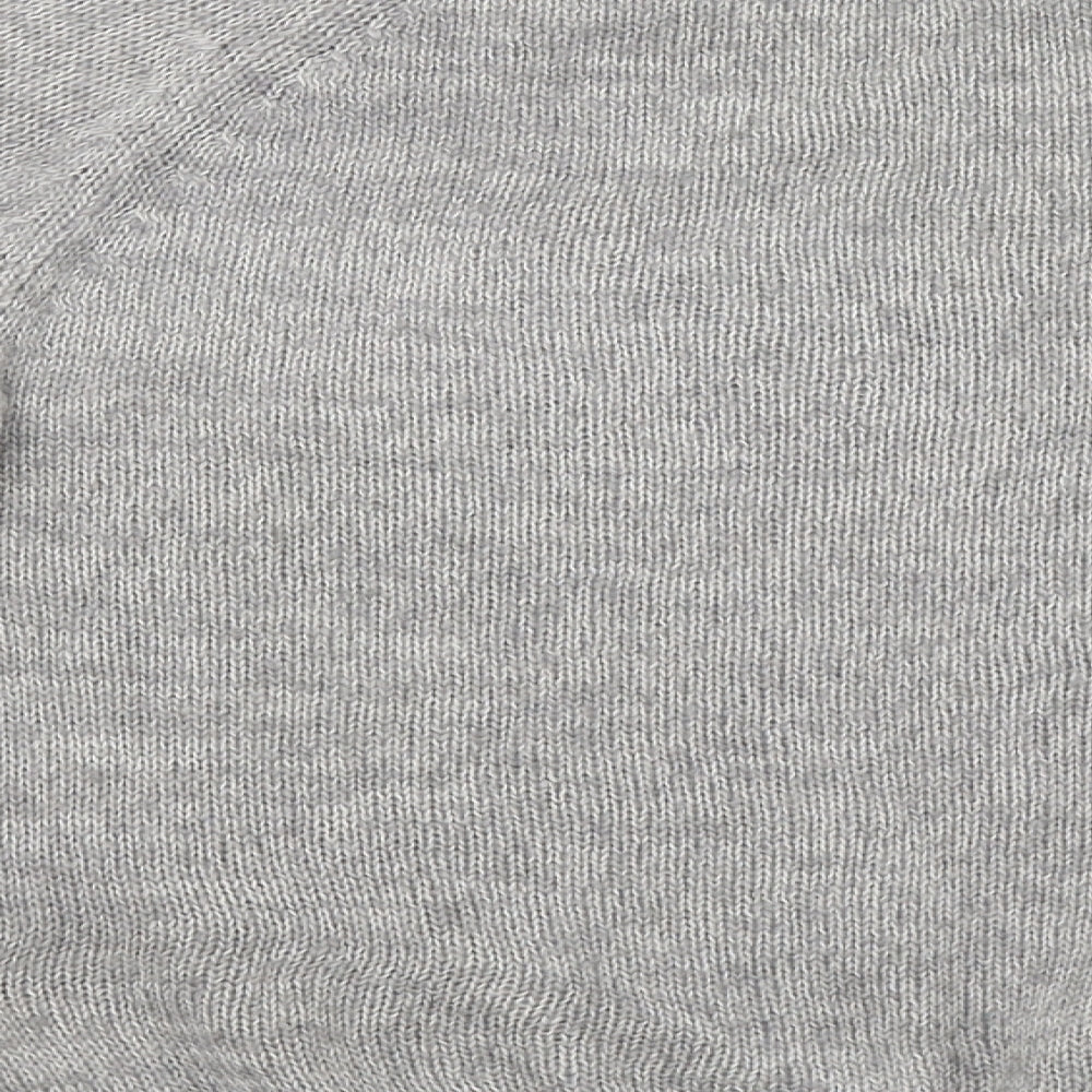 newlook Womens Grey Pullover Sweatshirt Size 14