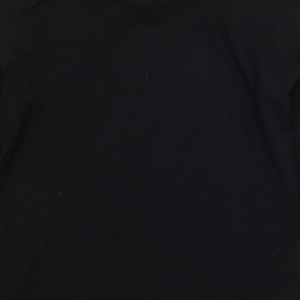 FOREVER 21 Mens Black Check Pullover Jumper Size M