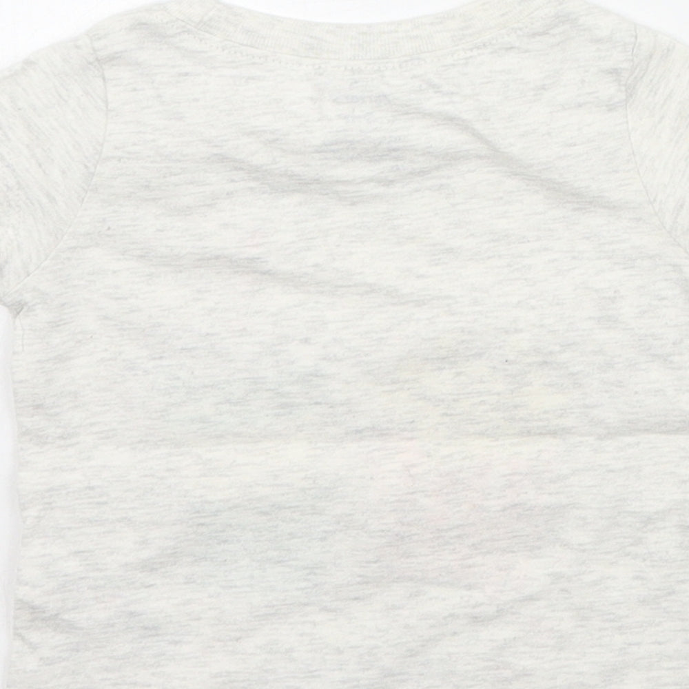 Carters Girls Grey Basic T-Shirt Size 9-12 Months