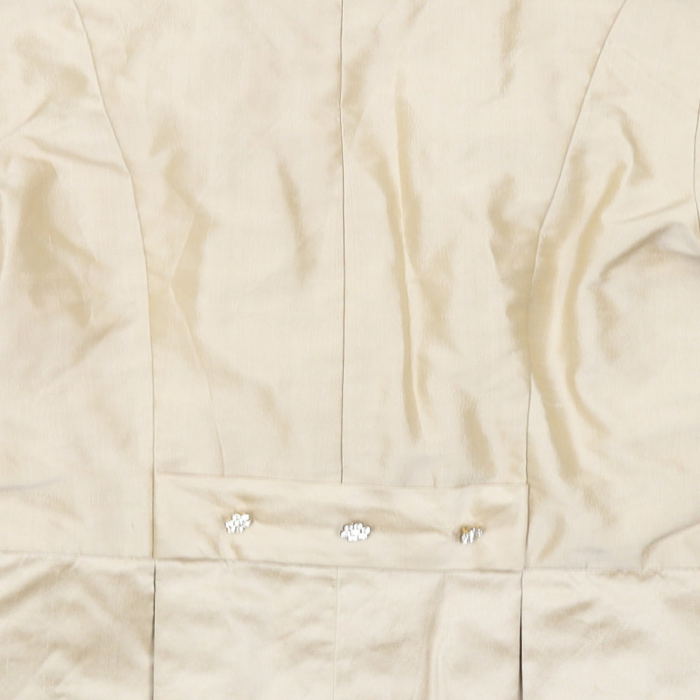 Preworn Womens Gold Jacket