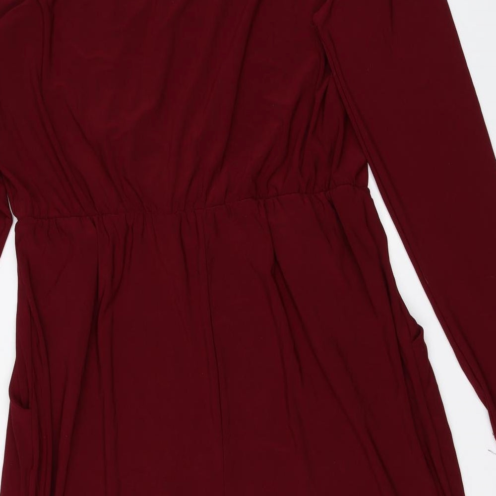 JB WILLIAMS Womens Purple Skater Dress