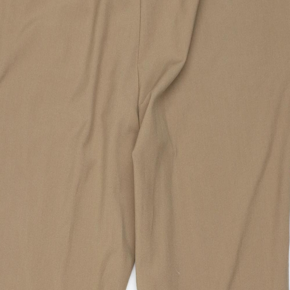 MARISOTA Womens Brown Carrot Trousers Size 22 L27 in