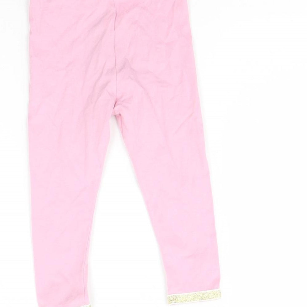Monsoon Girls Pink Capri Trousers Size 6-9 Months