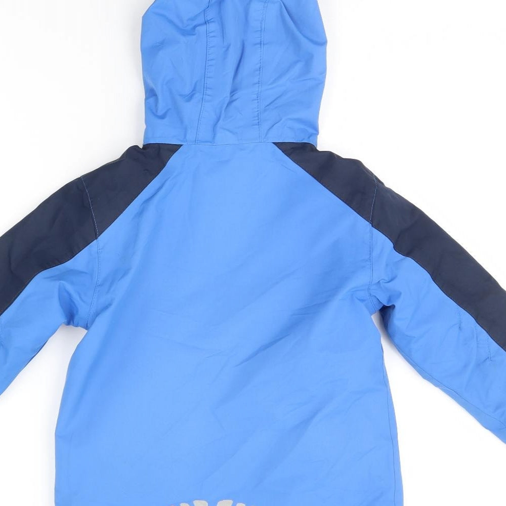 Primark Boys Blue Rain Coat Coat Size 3 Years