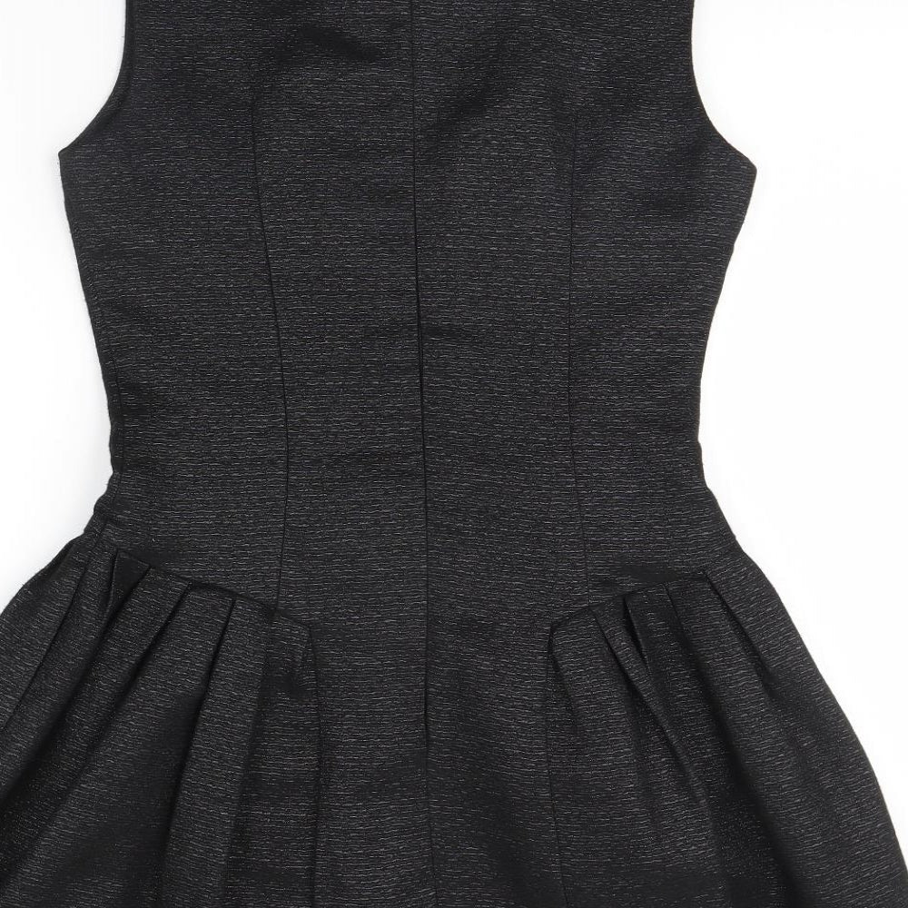 FOREVER 21 Womens Black Fit & Flare Size S