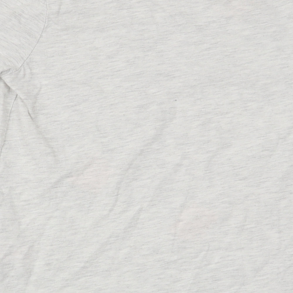 utlaws Boys Grey Basic T-Shirt Size 7-8 Years