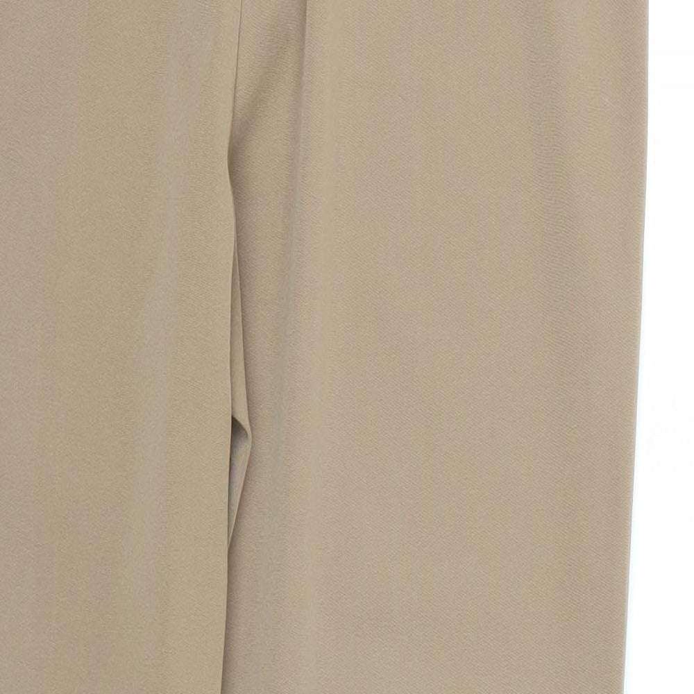 Preworn Womens Brown Trousers Size 35 in L25 in