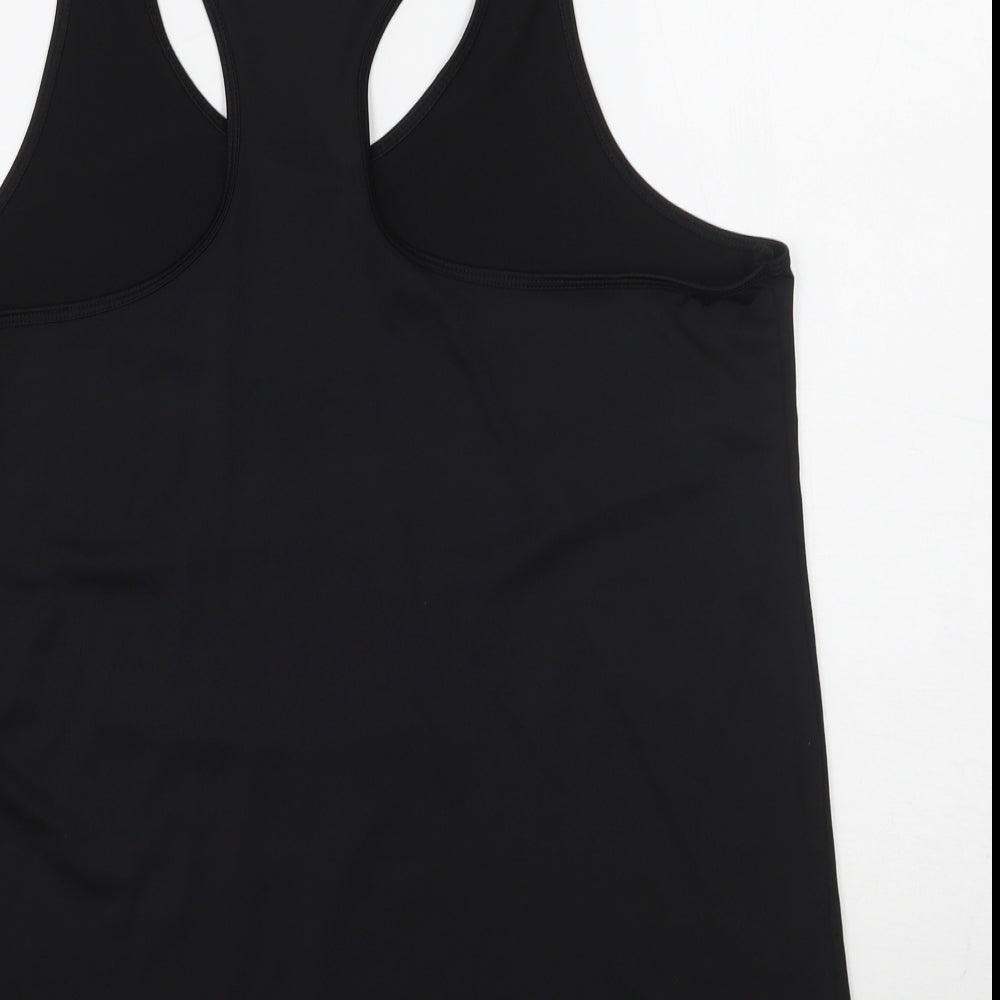 Matalan Womens Black Basic Tank Size L