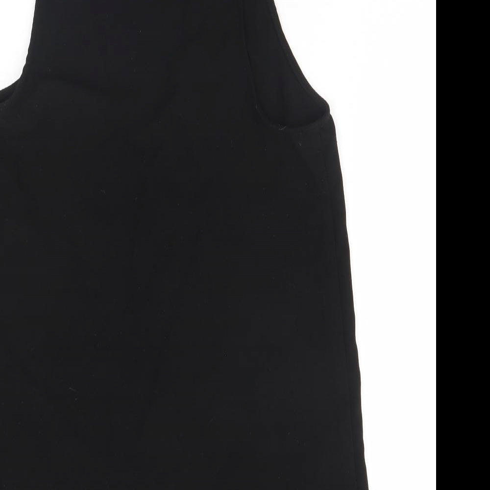 FOREVER 21 Womens Black Basic Blouse Size S