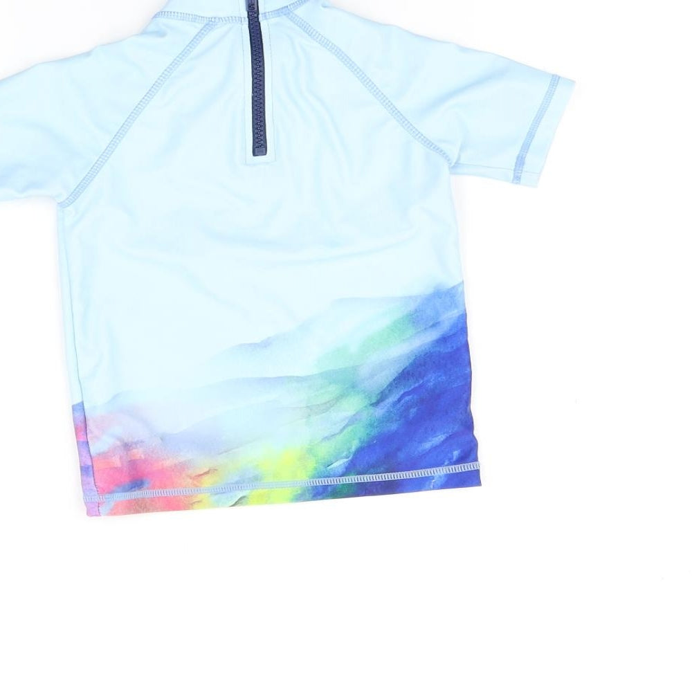 NEXT Boys Blue Basic T-Shirt Size 2-3 Years