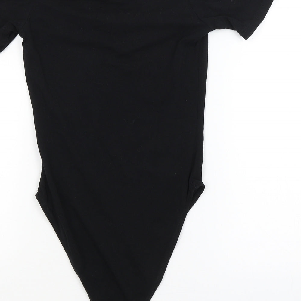 Miss Selfridge Womens Black Unitard One-Piece Size 10
