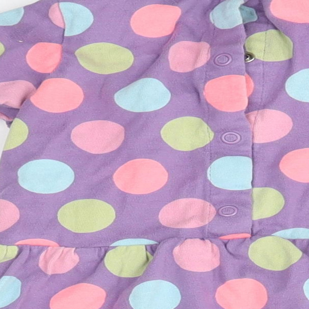 M&S Baby Purple Basic Blouse Size 12-18 Months