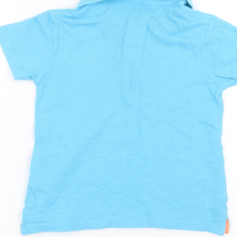 St Bernard Boys Blue Basic Polo Size 5 Years