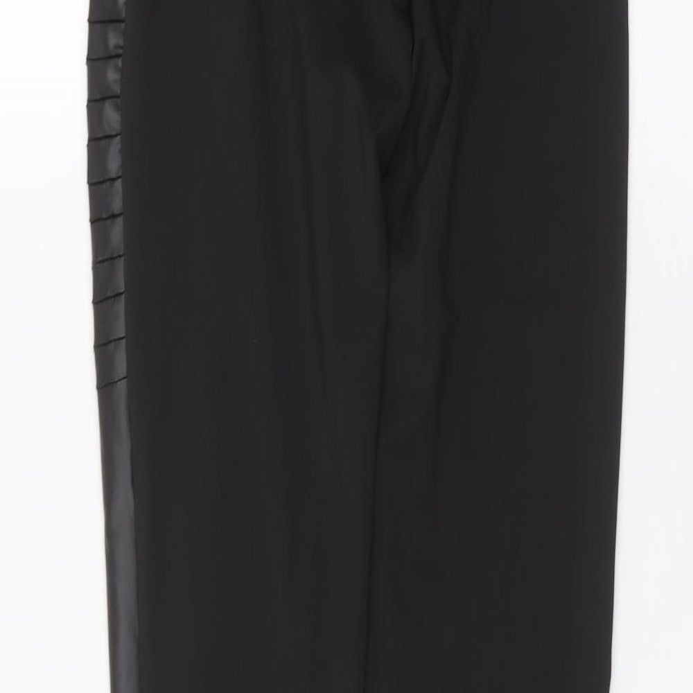 Preworn Womens Black Trousers Size S L28 in