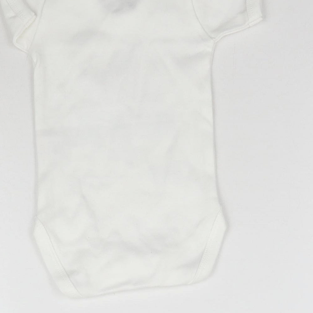 Milly Molly Morley Baby White Babygrow One-Piece Size Newborn - Little brother