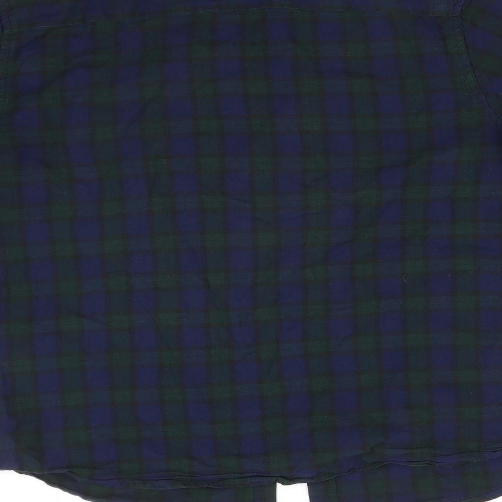 Cedar Wood State Mens Multicoloured Check Button-Up Size M