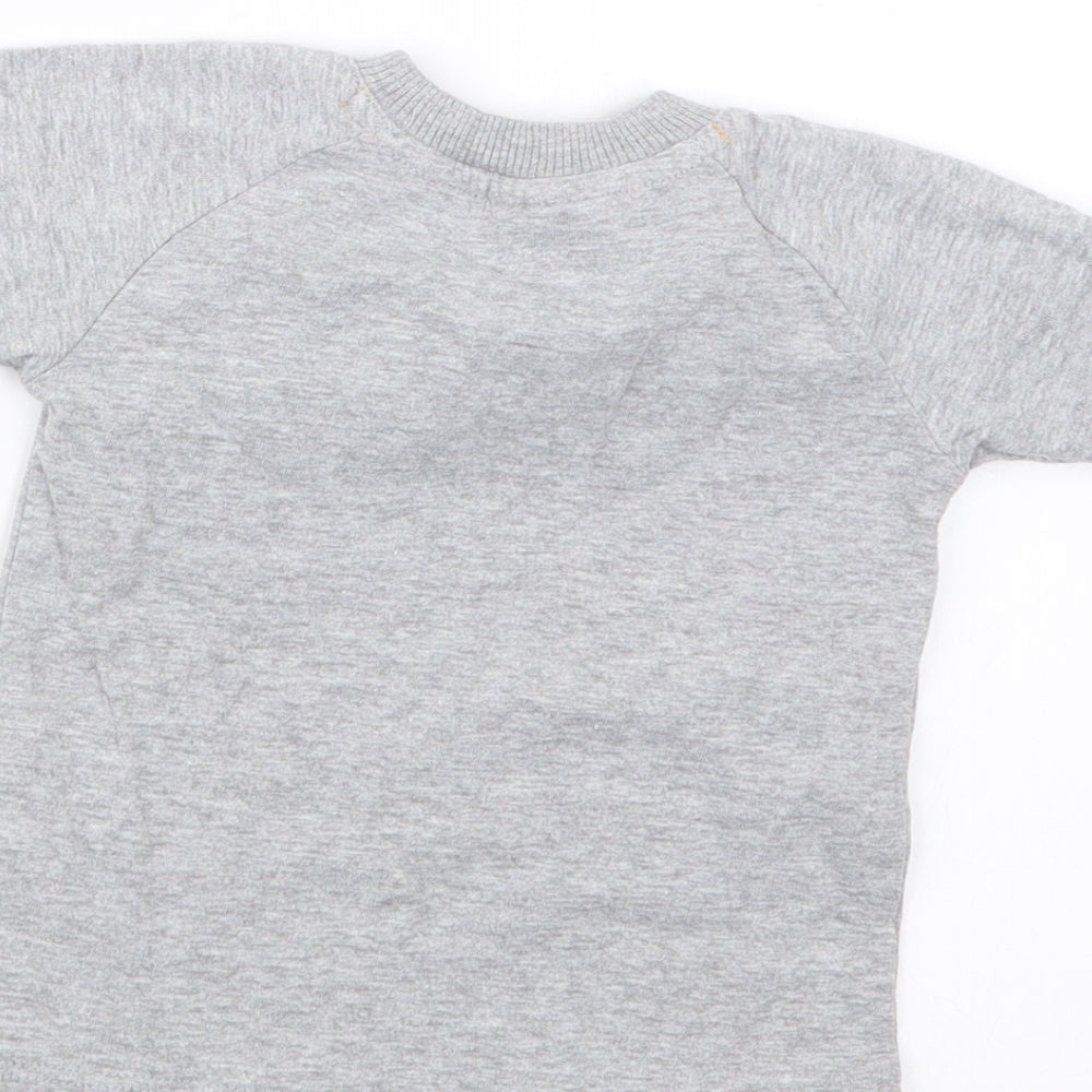Watch Me Grow Boys Grey Basic T-Shirt Size 3-6 Months