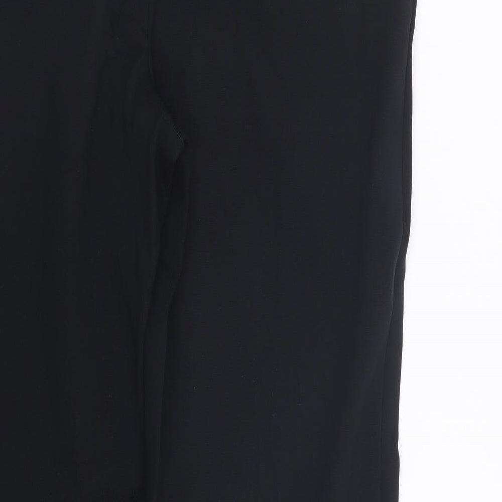 Marks and Spencer Womens Black Trousers Size 14 L28 in