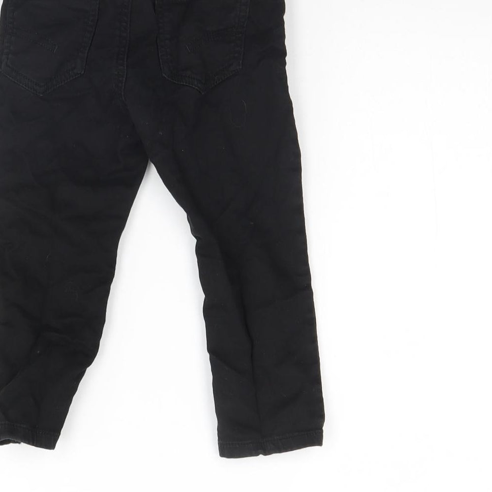 NEXT Baby Black Jogger Trousers Size 12 Months