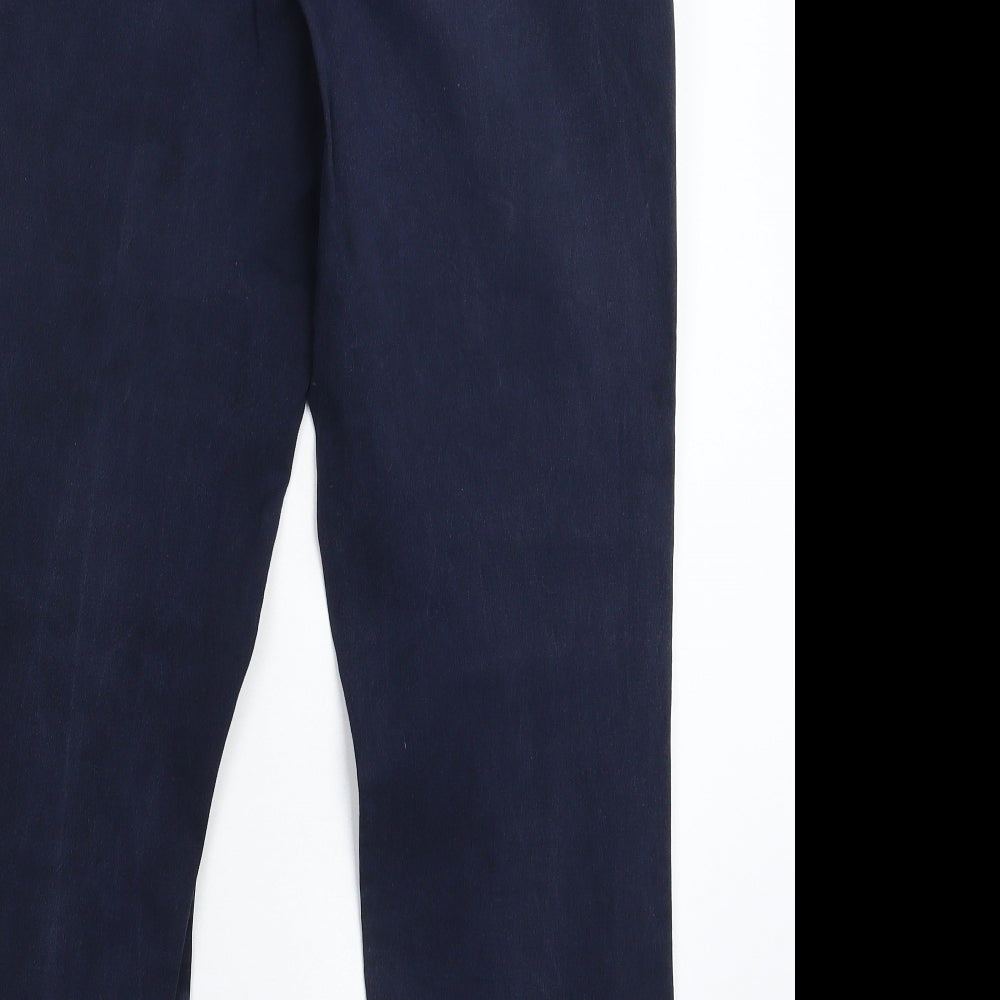 Matalan Mens Blue Chino Trousers Size 34 L29 in