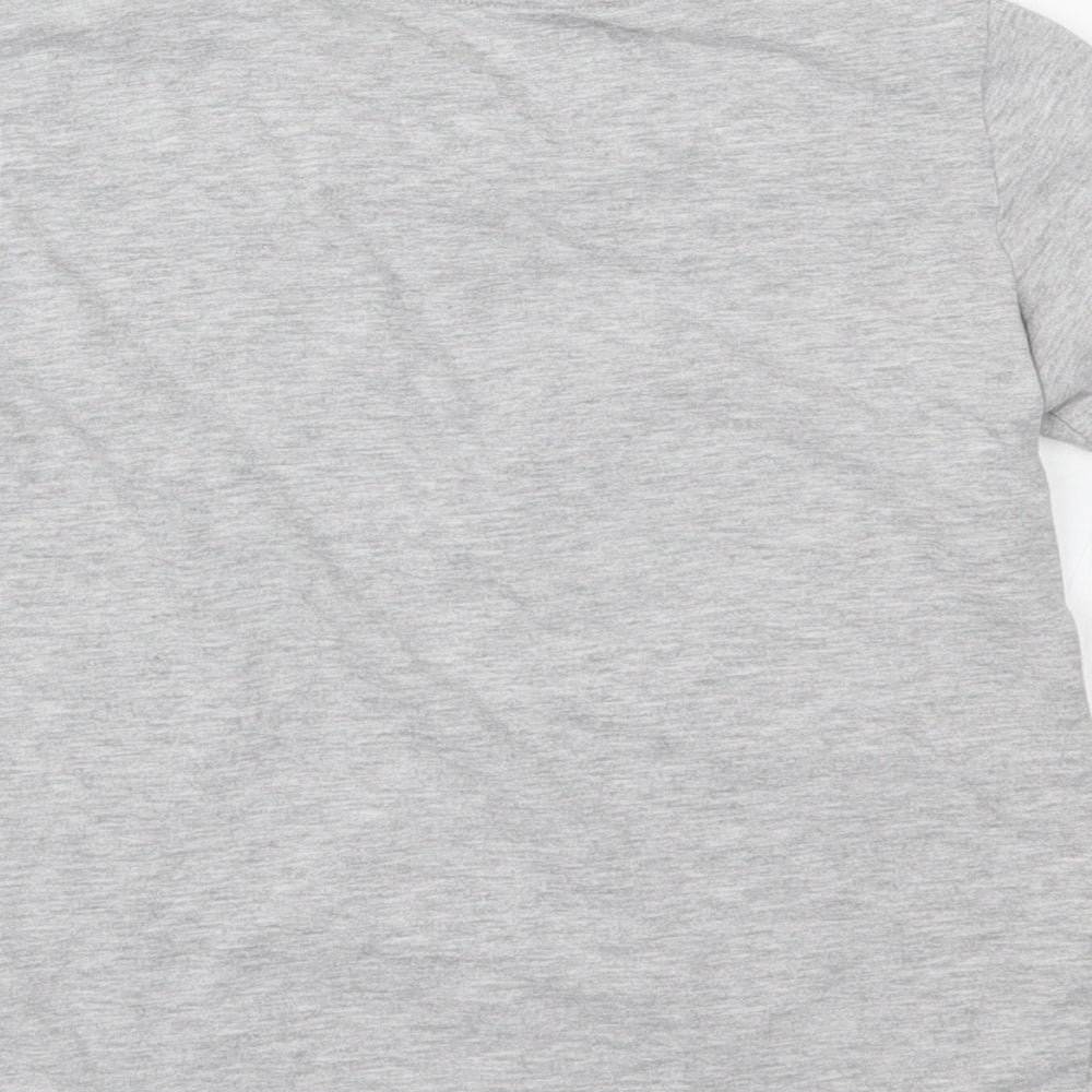Very Boys Grey Basic T-Shirt Size 7 Years
