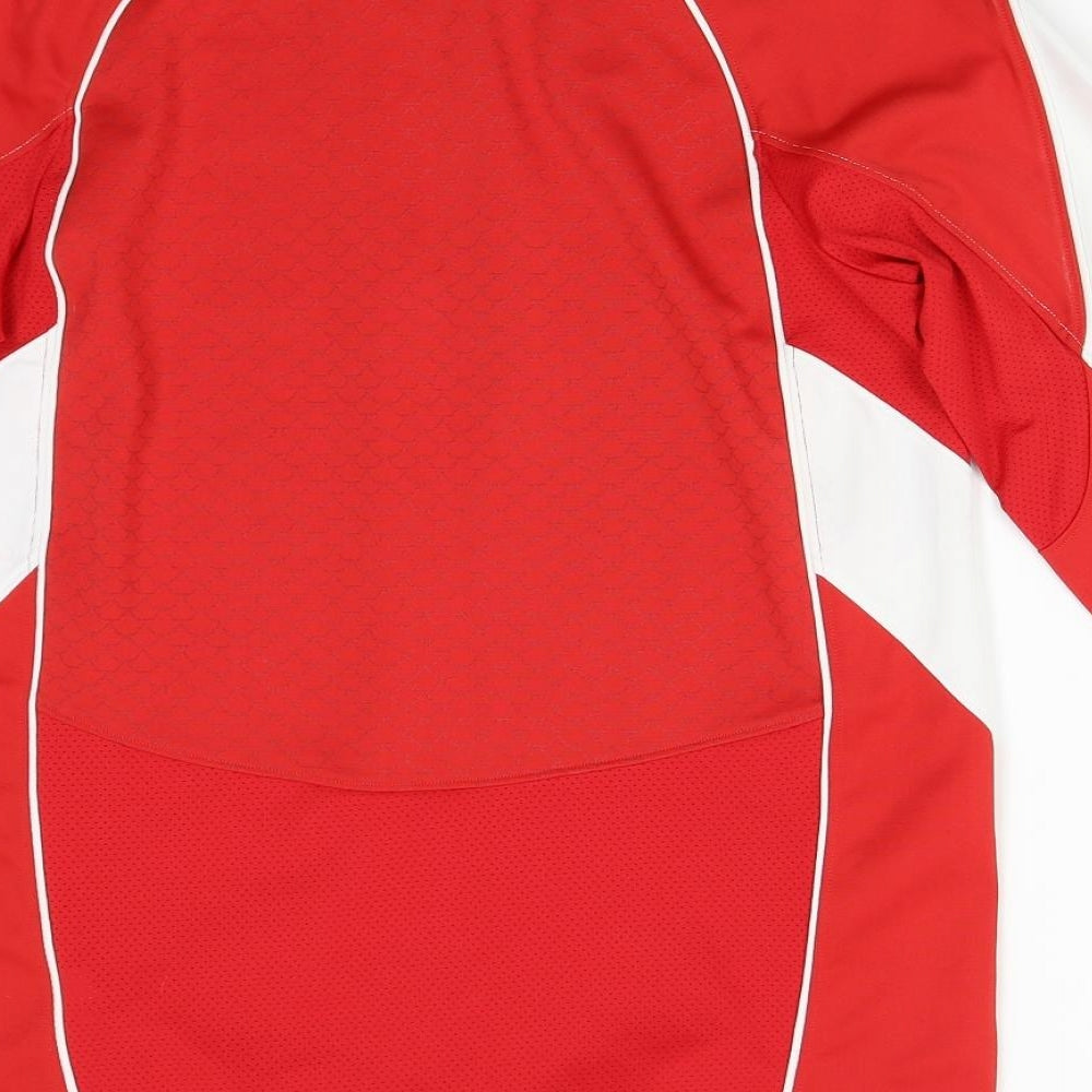 Under armour Boys Red Basic T-Shirt Size XL - Welsh Rugby