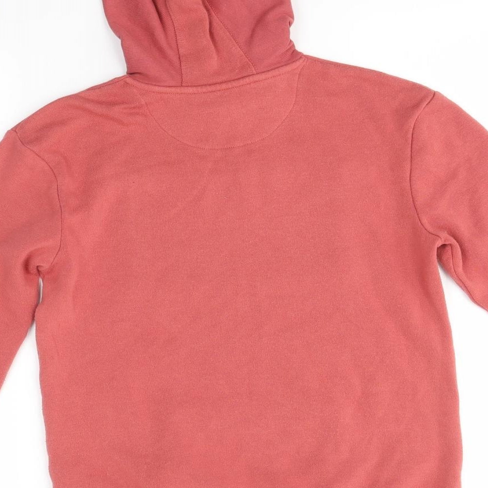 M&S Girls Pink Pullover Hoodie Size 9-10 Years