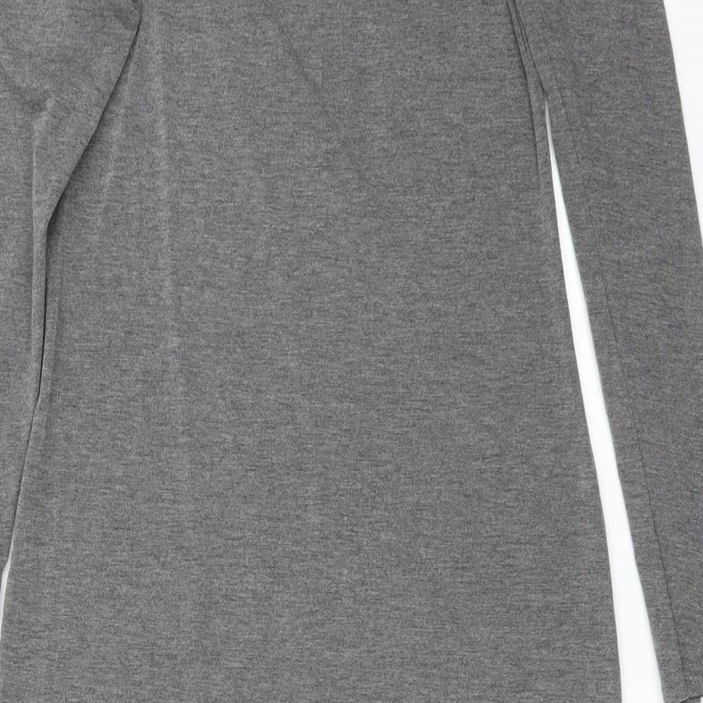 MISS BLUSH Womens Grey Bodycon