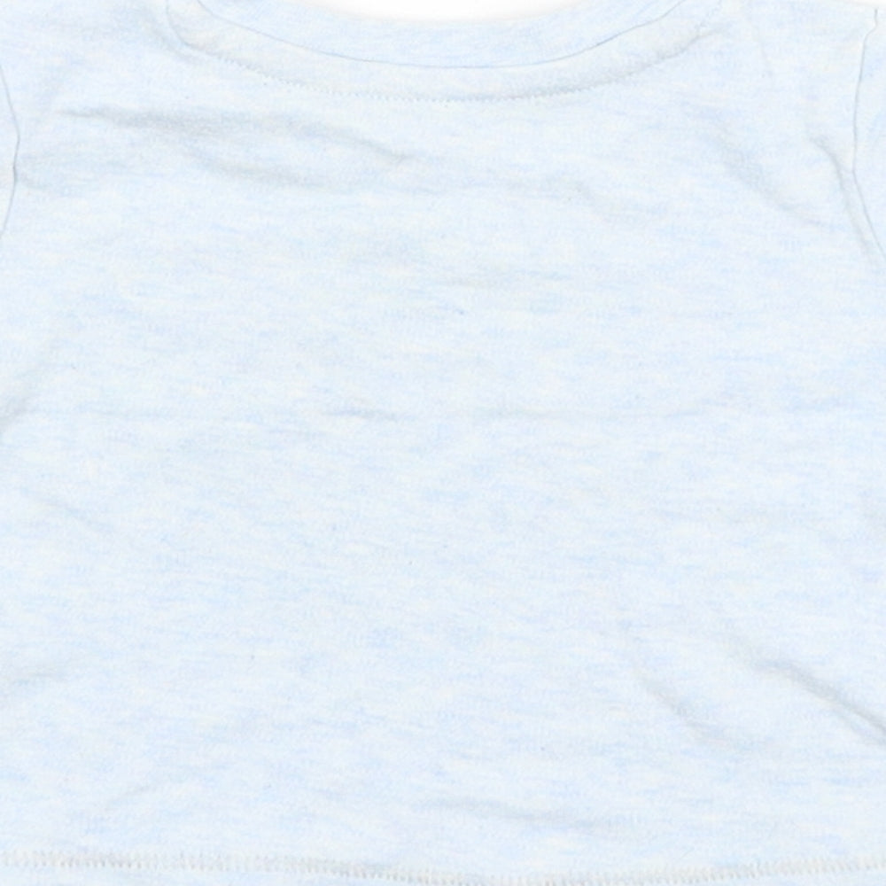 George Baby Blue Basic T-Shirt Size 0-3 Months