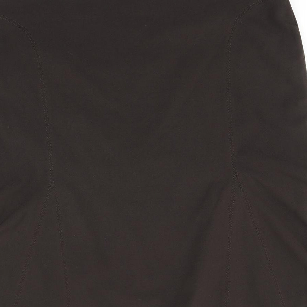 Preworn Womens Brown A-Line Skirt Size 20