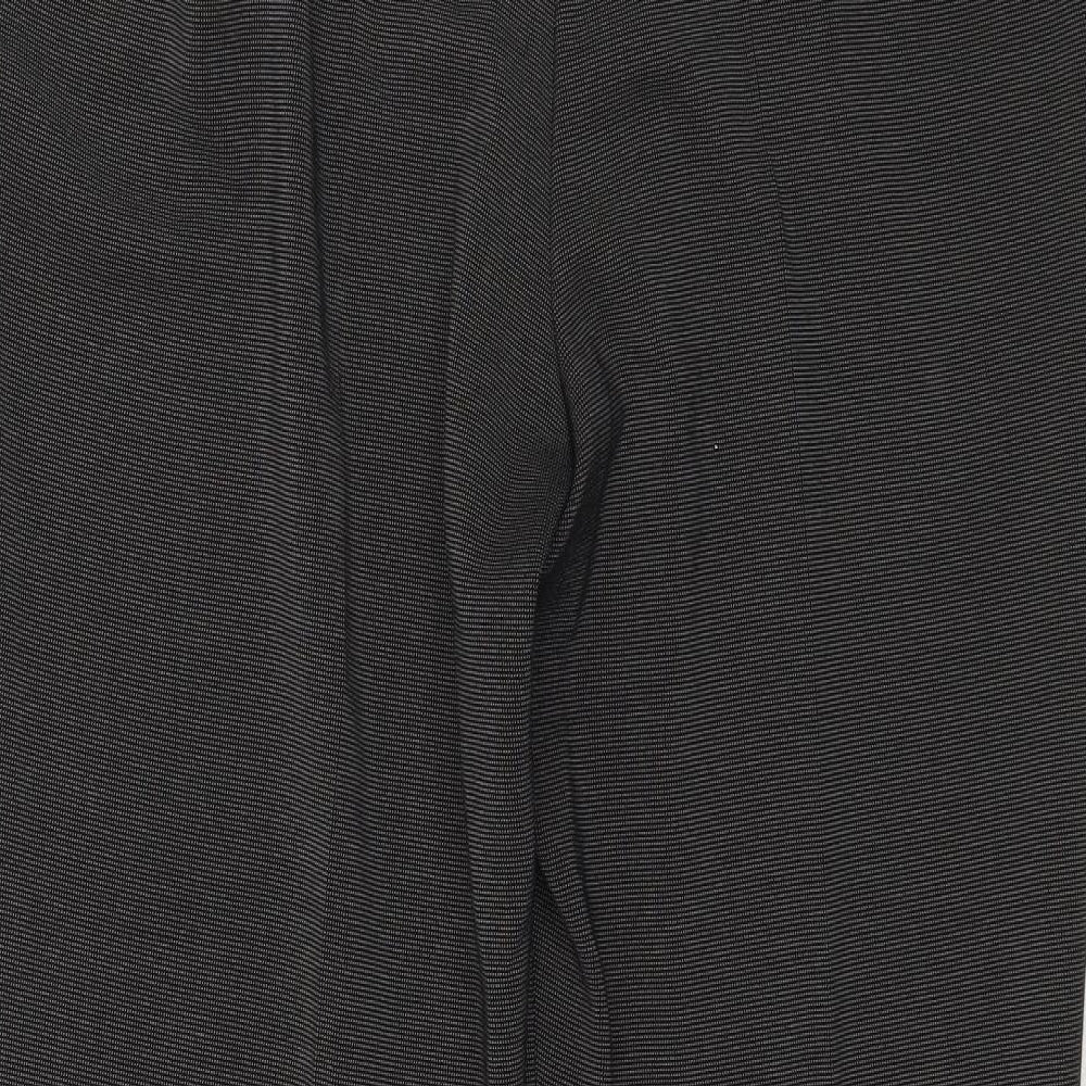 Preworn Womens Grey Trousers Size 14 L29 in - Work Office