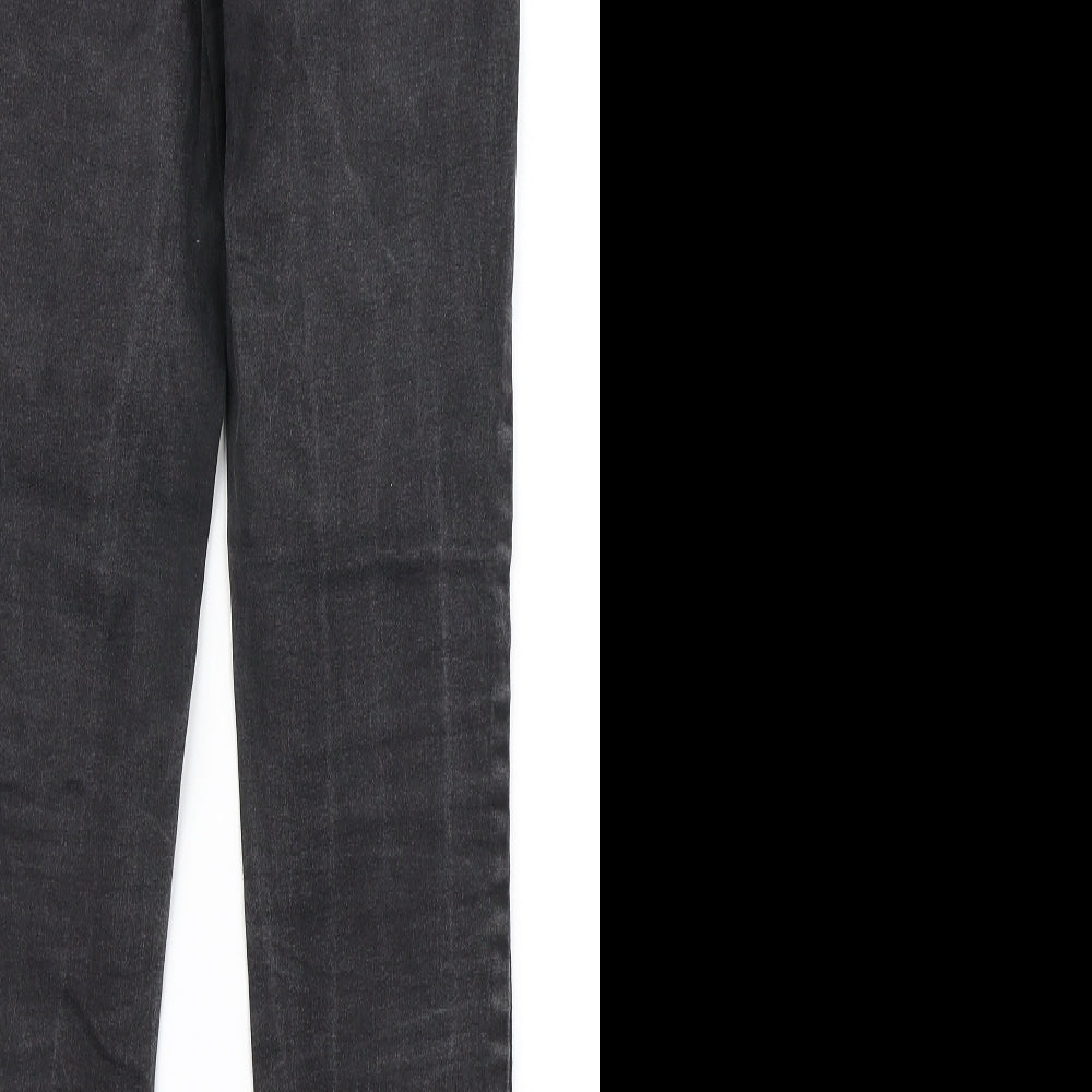 New Look Womens Black Denim Jegging Jeans Size 8 L27 in