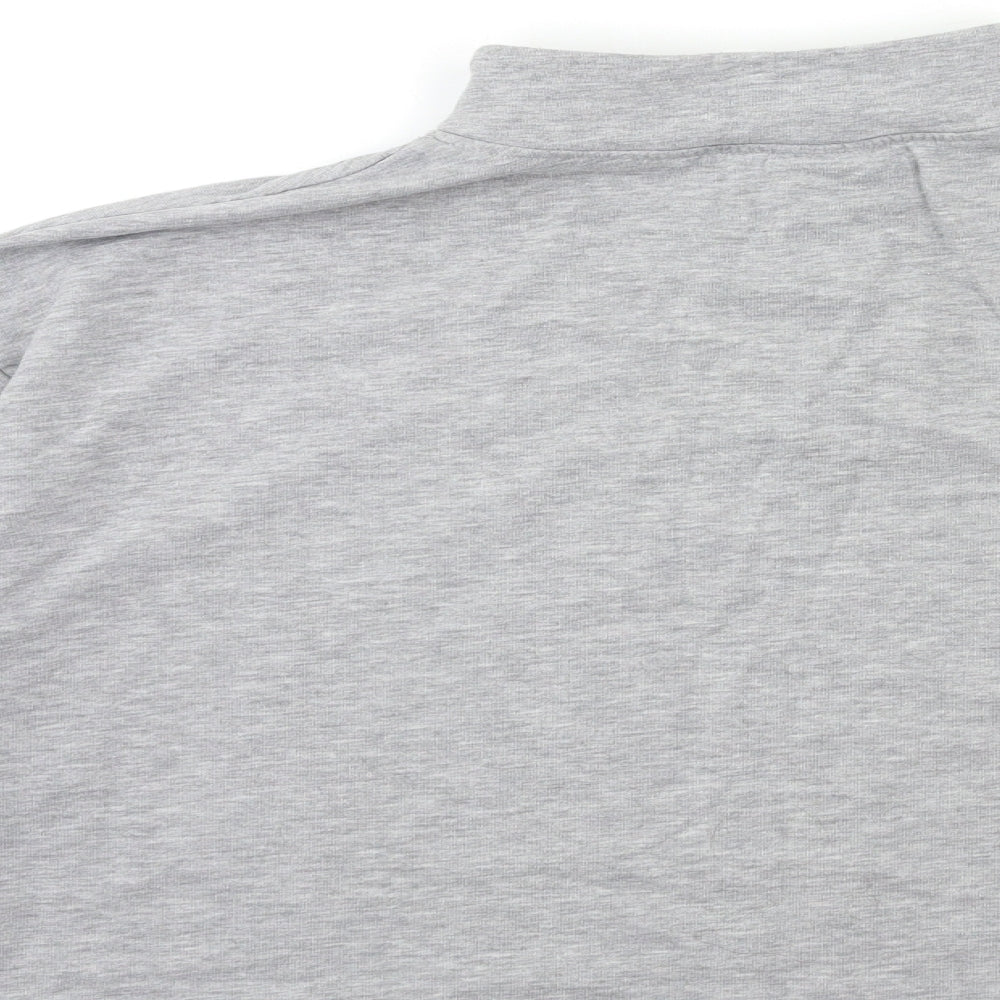 New Look Womens Grey Pullover Sweatshirt Size 18