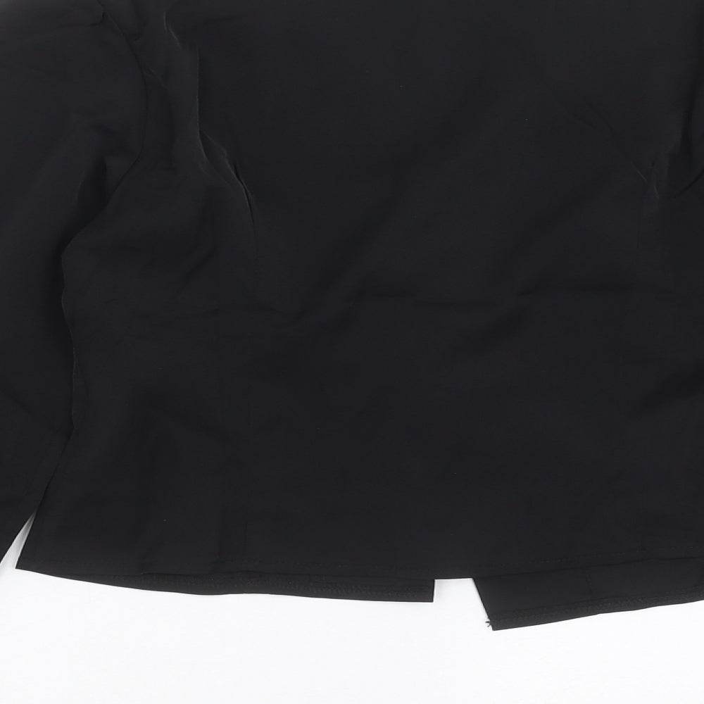 SheIn Womens Black Basic Blouse Size S