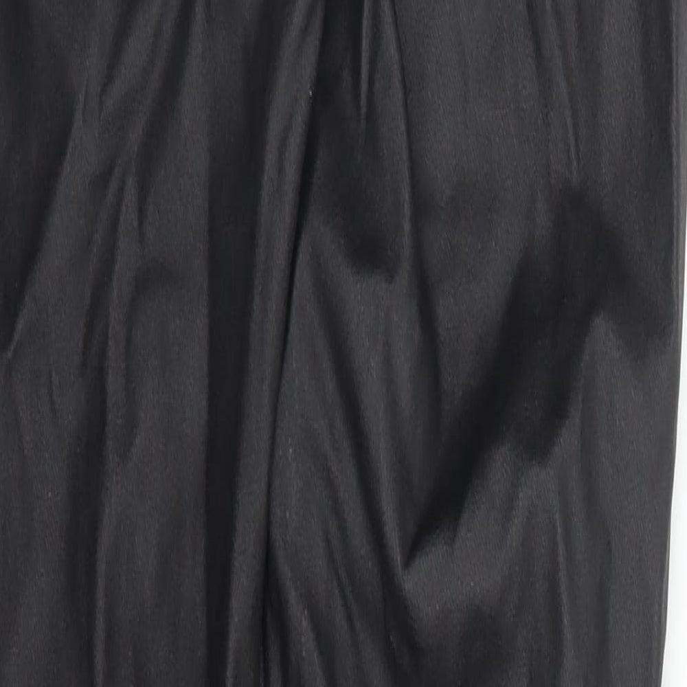 Pieces Womens Black Carrot Trousers Size 26 in L31 in
