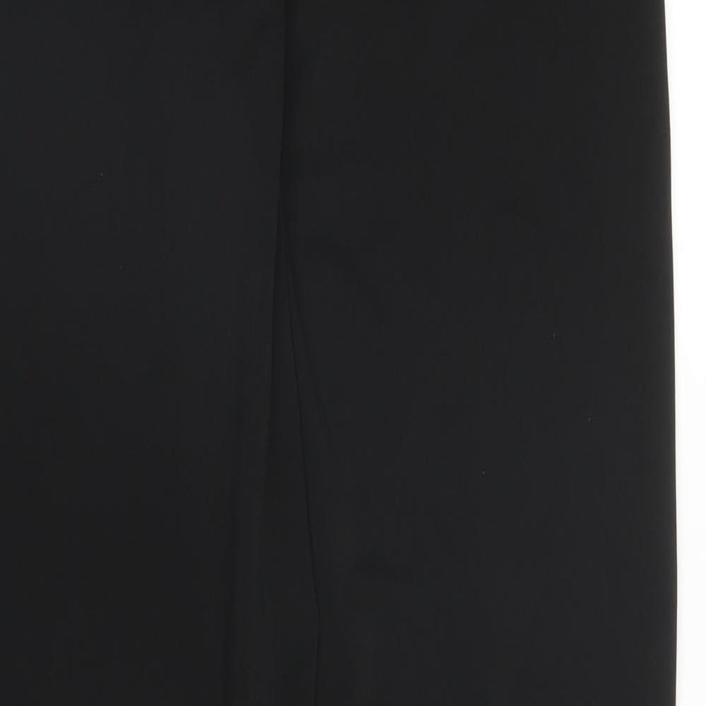 KP Womens Black Trousers Size 12 L29 in