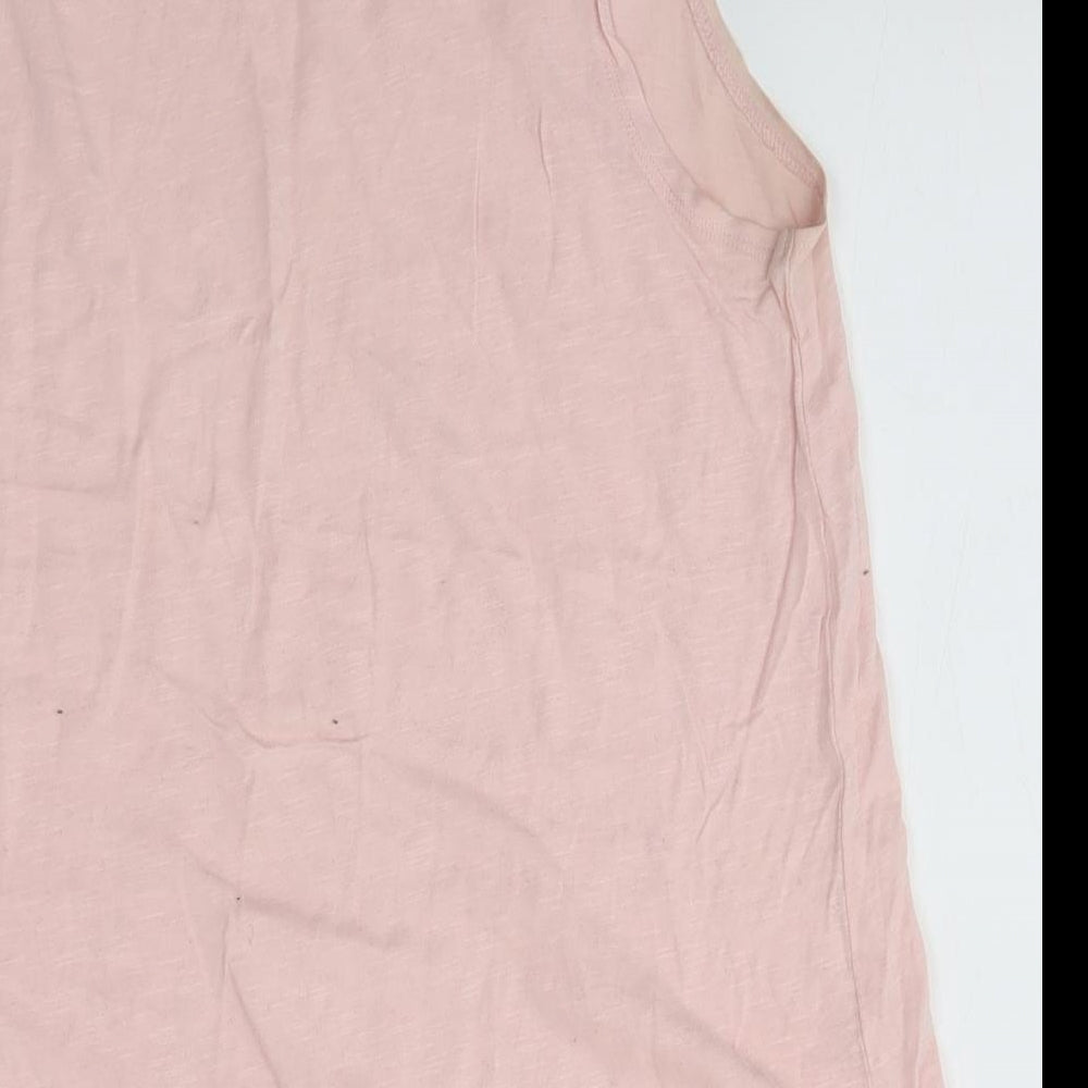 H&M Womens Pink Basic T-Shirt Size S