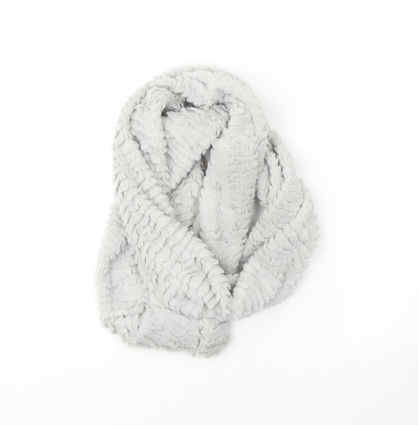 Preworn Womens Grey Scarf