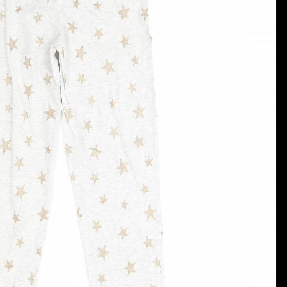 George Womens Grey Solid Cami Pyjama Pants Size 4