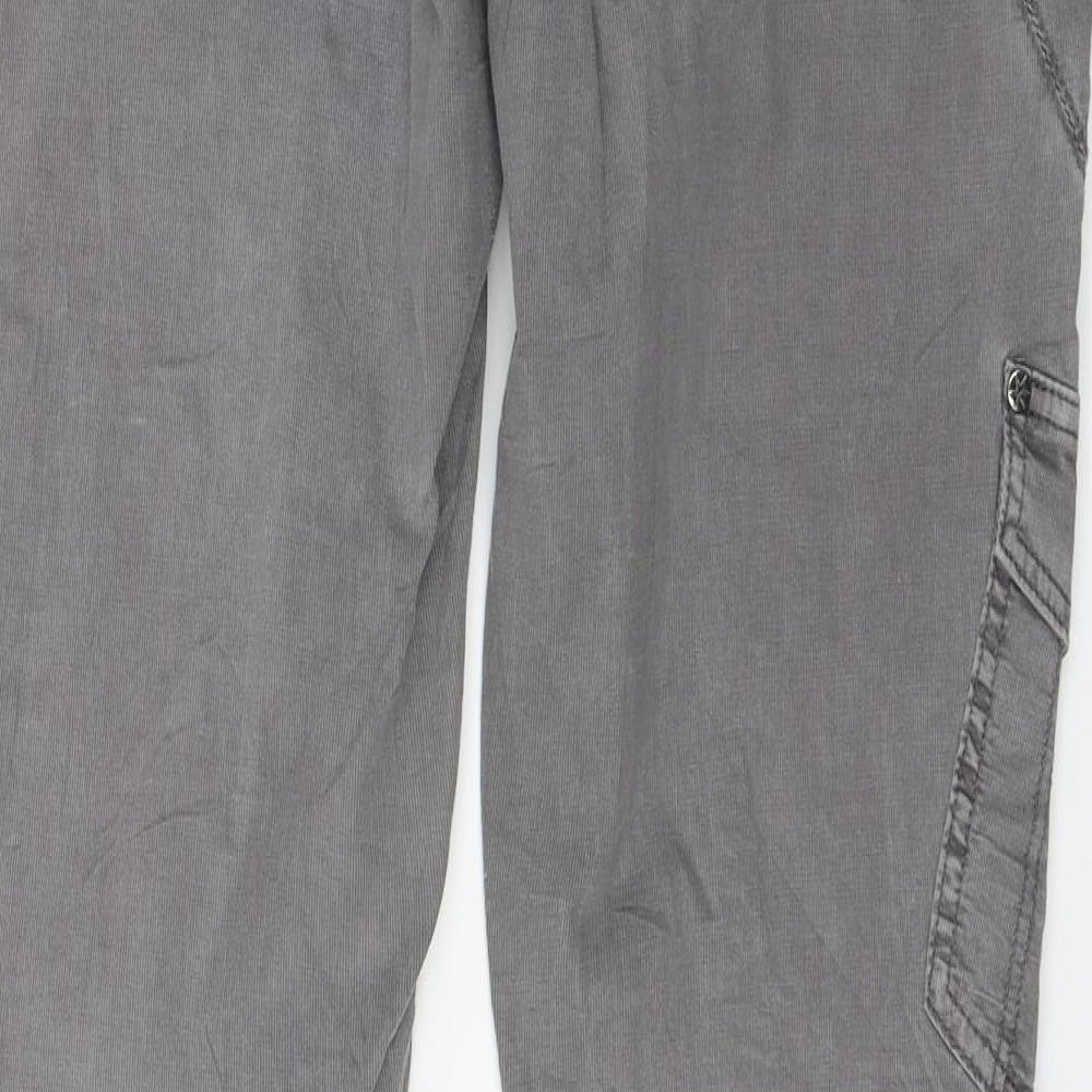 CULTURE Womens Grey Trousers Size 10 L32 in