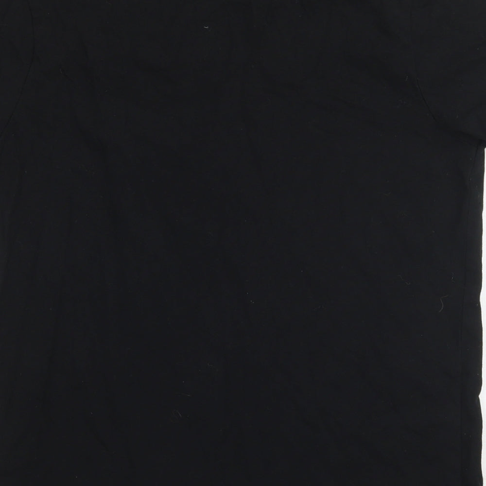 Primark Boys Black Basic T-Shirt Size 9-10 Years